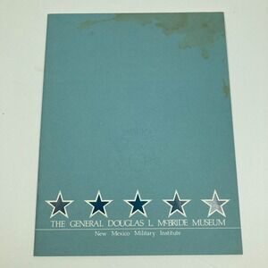 NMMI Alumni Museum Booklet Stapled Paperback New Mexico Military‎ Institute 8x11